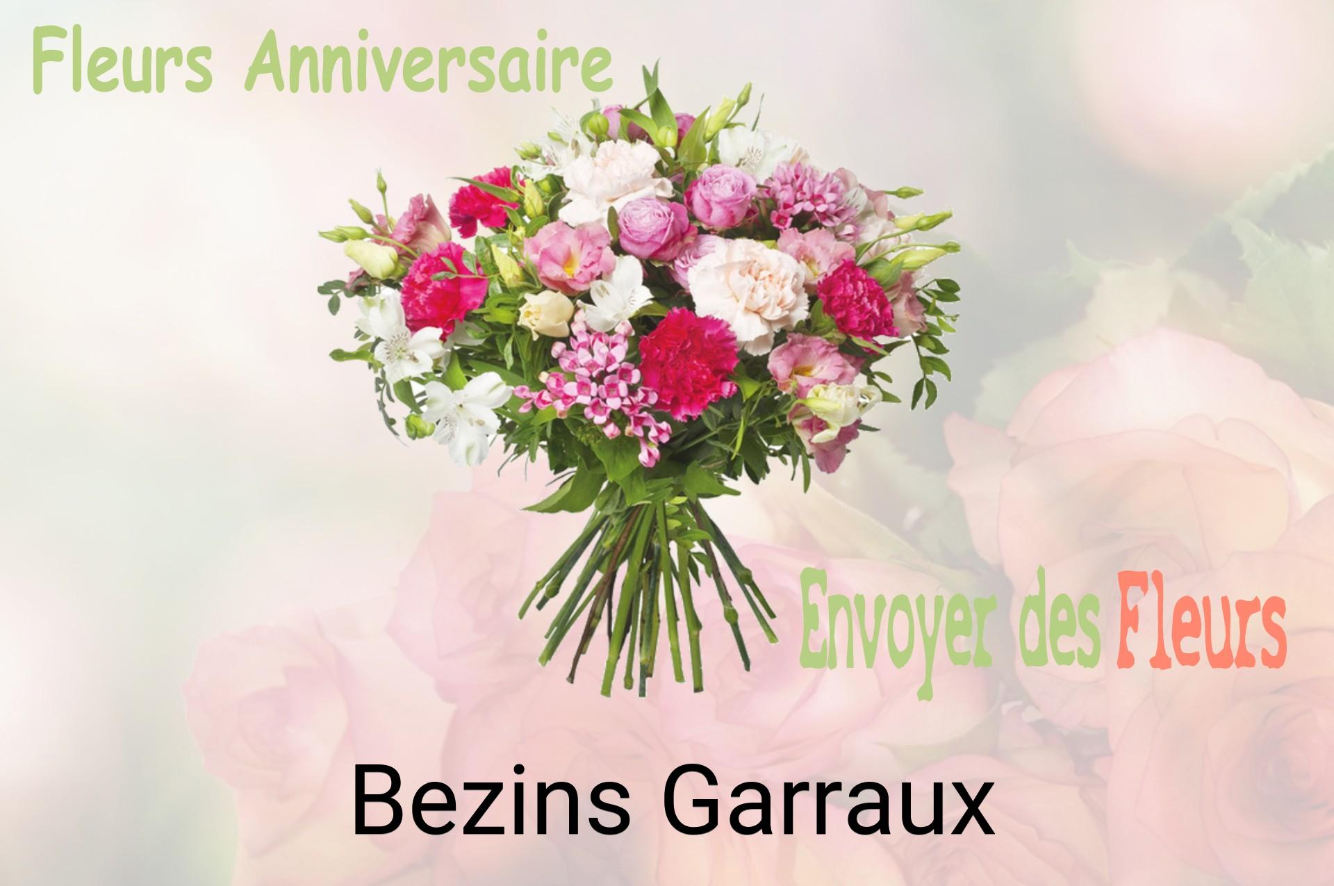 Bouquet de fleurs d’anniversaire livré à Bezins-Garraux