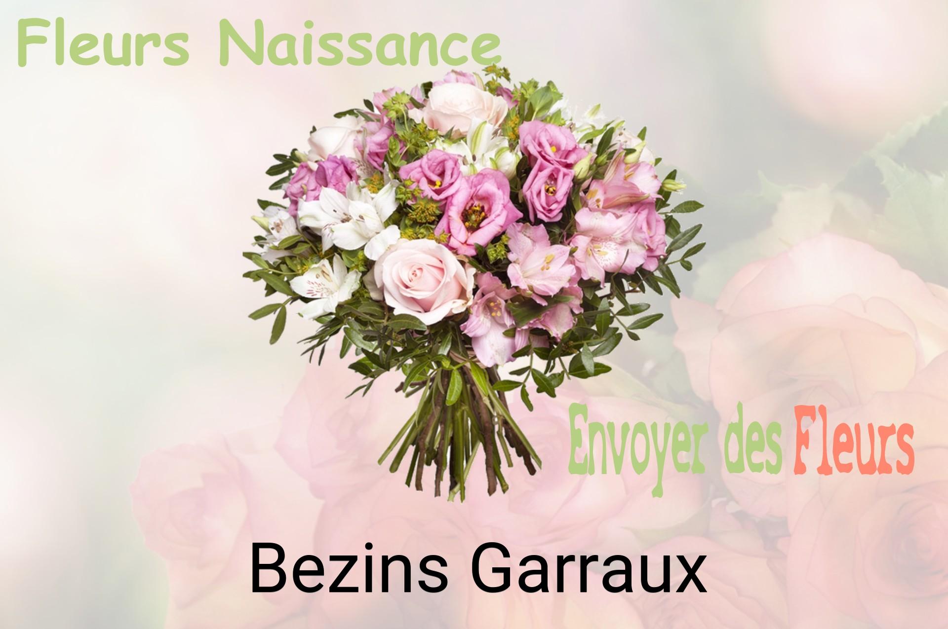 Bouquet de fleurs de naissance livré à Bezins-Garraux